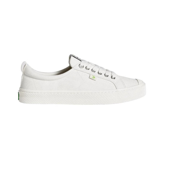 NIB! Cariuma OCA Low Off-White Canvas Sustainable Sneaker - Size 7 - Picture 3 of 13